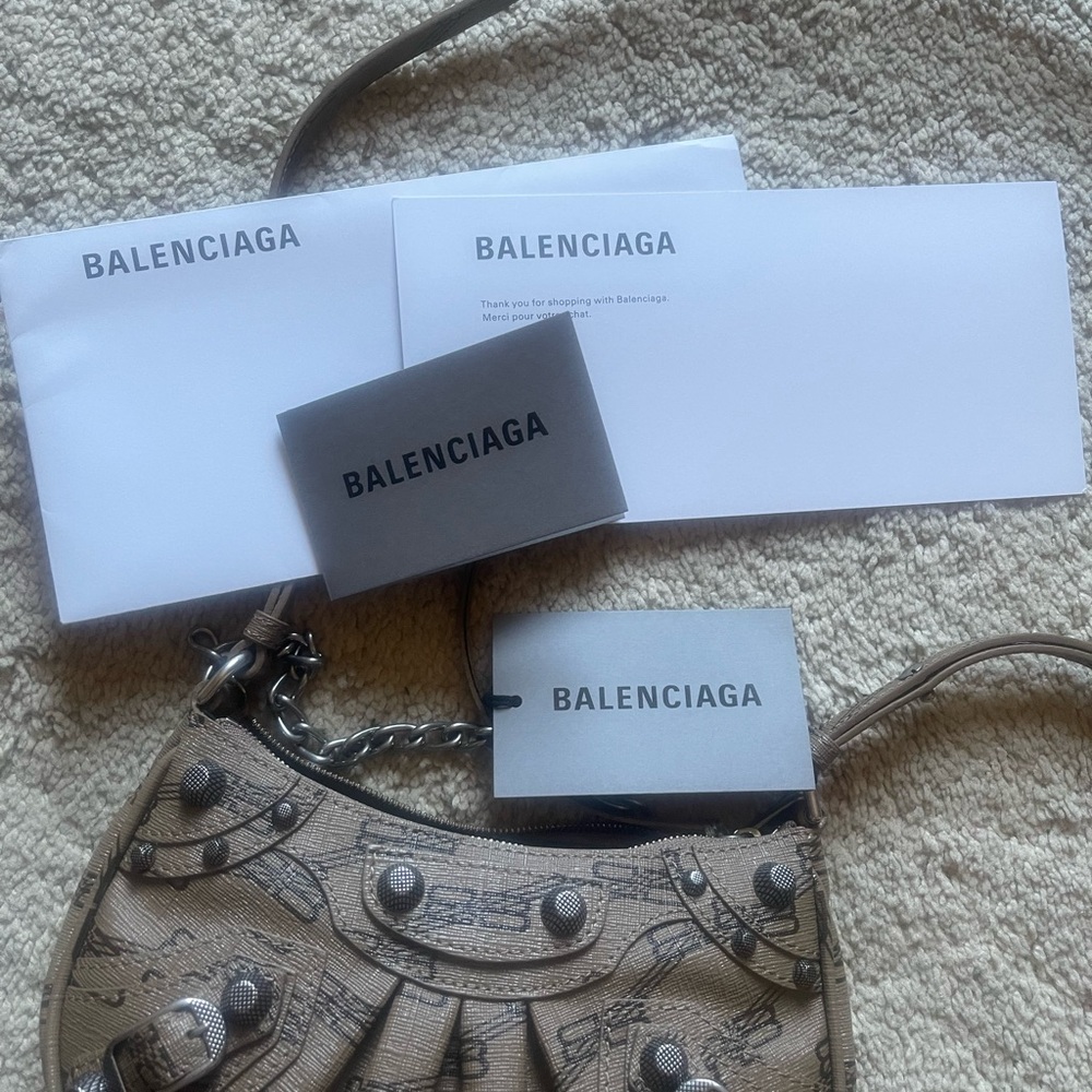 Balenciaga Beige Shoulder Bag